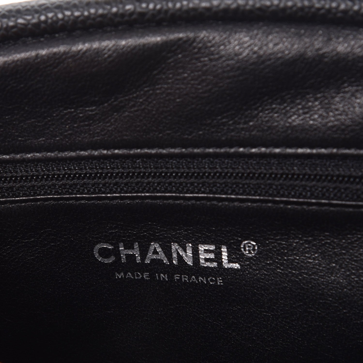 Chanel Caviar Quilted Timeless Clutch Black 6 of 8