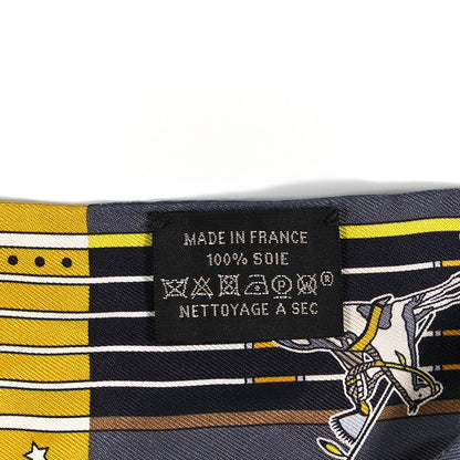 Hermes Silk Pani La Shar Pawnee Twilly Anthracite Gold Black 3 of 4
