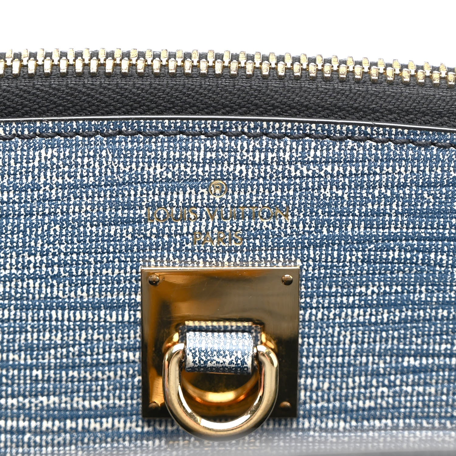 Louis Vuitton Epi City Steamer MM Blue Jean 6 of 9