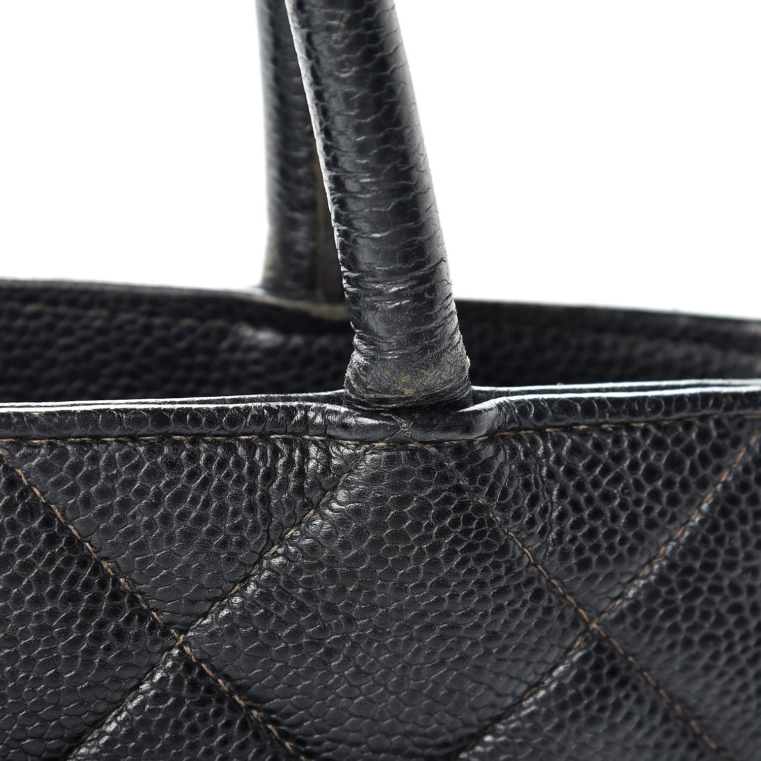 Chanel Caviar Quilted Medallion Tote Black 24 of 27
