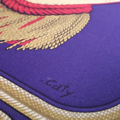 Hermes Silk Epaulette Royal Scarf 5 of 6