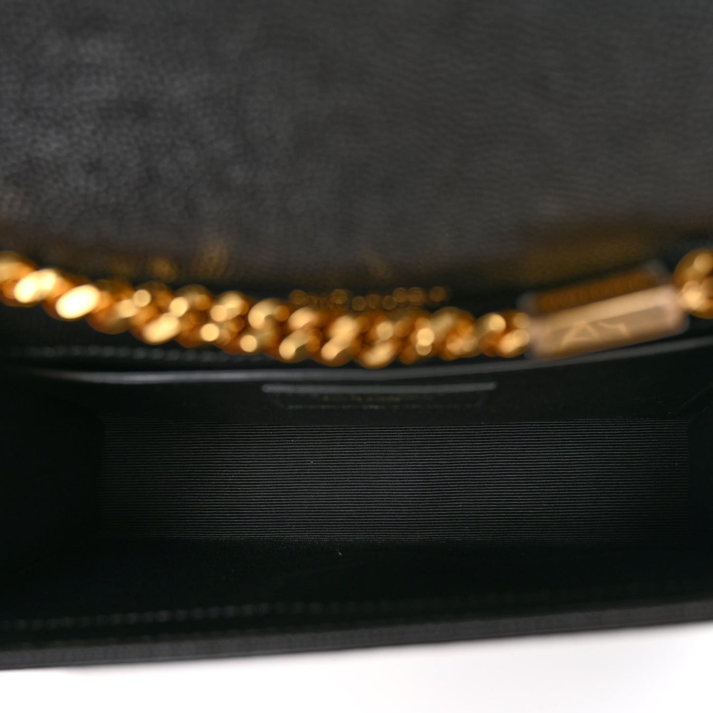 Grain De Poudre Small Monogram Kate Satchel Black