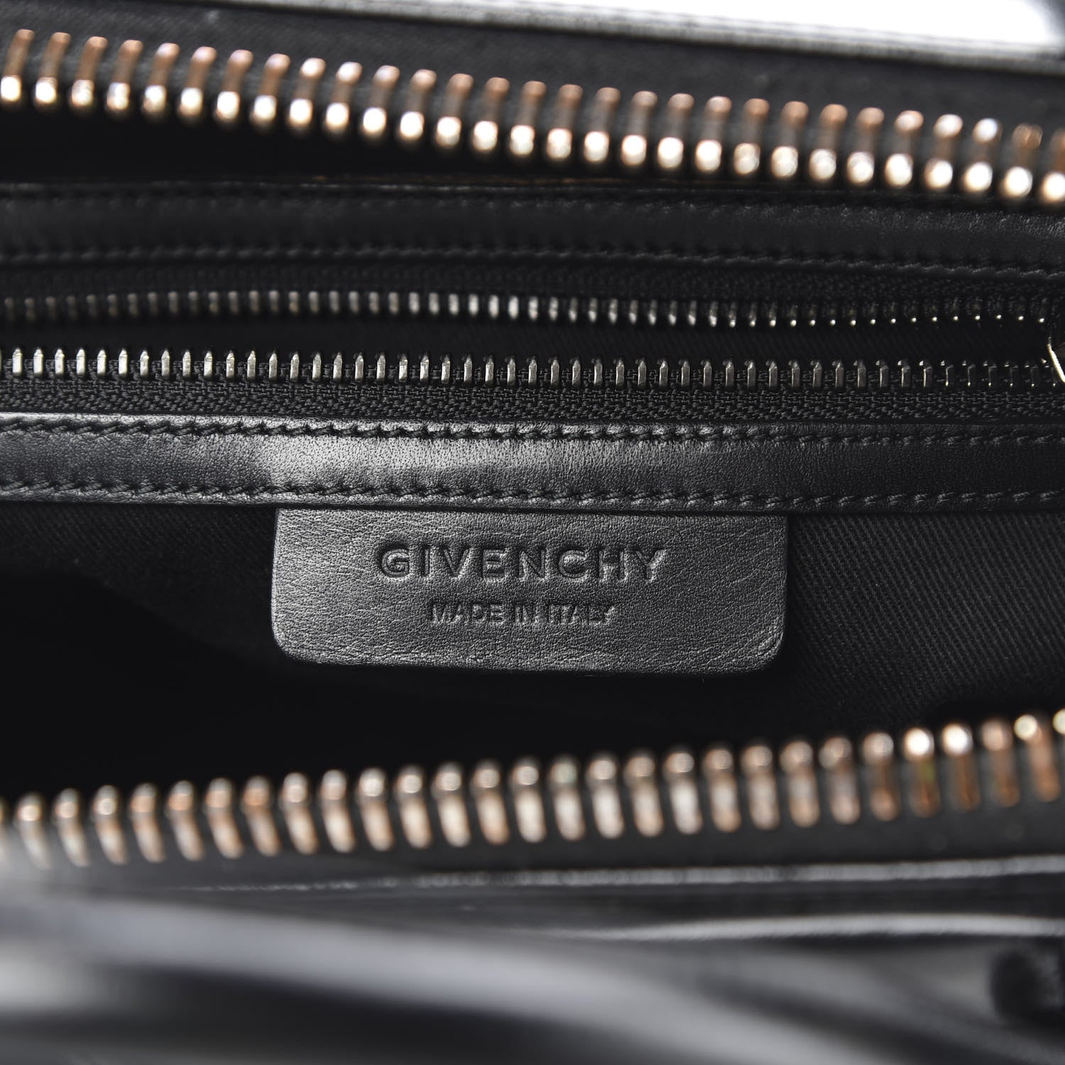 Givenchy Shiny Lord Calfskin Small Antigona Black 6 of 12