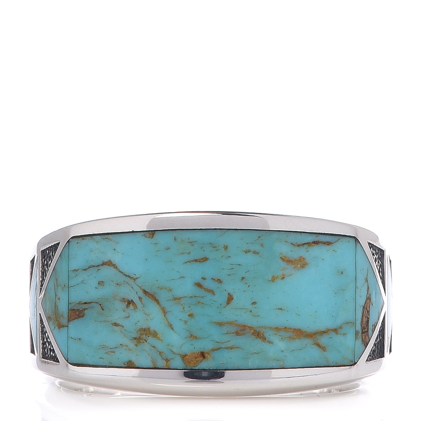 Sterling Silver Turquoise Southwest Ring 62 10