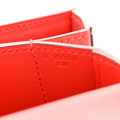 Hermes Epsom Mosaique Au 24-17 Rouge De Coeur 7 of 10