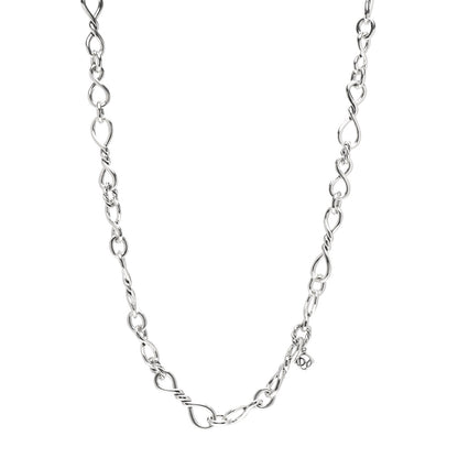 David Yurman Sterling Silver Medium Continuance Chain Necklace 1 of 4