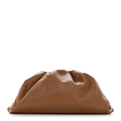 Bottega Veneta Smooth Butter Calf The Pouch Oversized Clutch Cammello 1 of 6