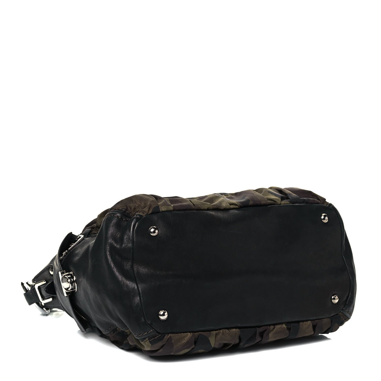 Prada Tessuto Nylon Gaufre Camouflage Tote Mimetico 4 of 10