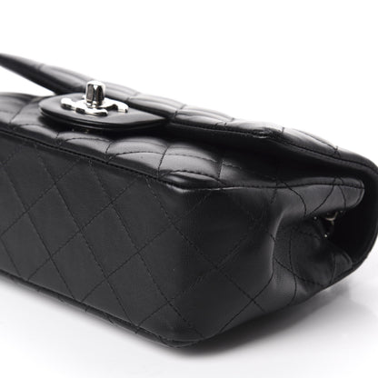 Chanel Lambskin Quilted Mini Rectangular Flap Black 7 of 10