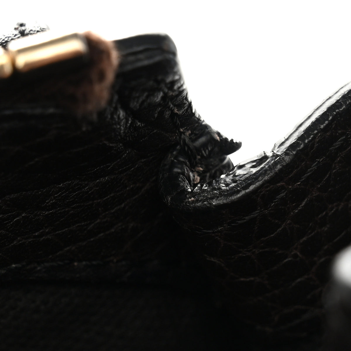 Burberry Haymarket Check Small Gladstone Chocolate 12 of 14