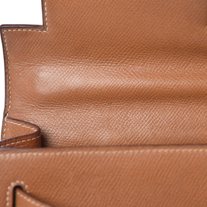 Hermes Courchevel Kelly Sellier 28 Gold 48 of 49
