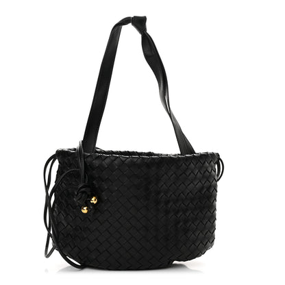 Bottega Veneta Nappa Intrecciato Small Bulb Black 1 of 10