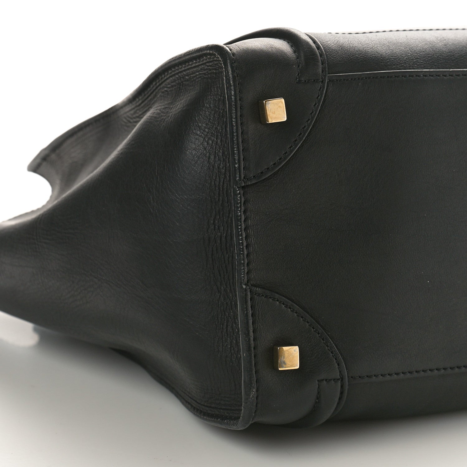 Celine Smooth Calfskin Mini Luggage Black 8 of 9