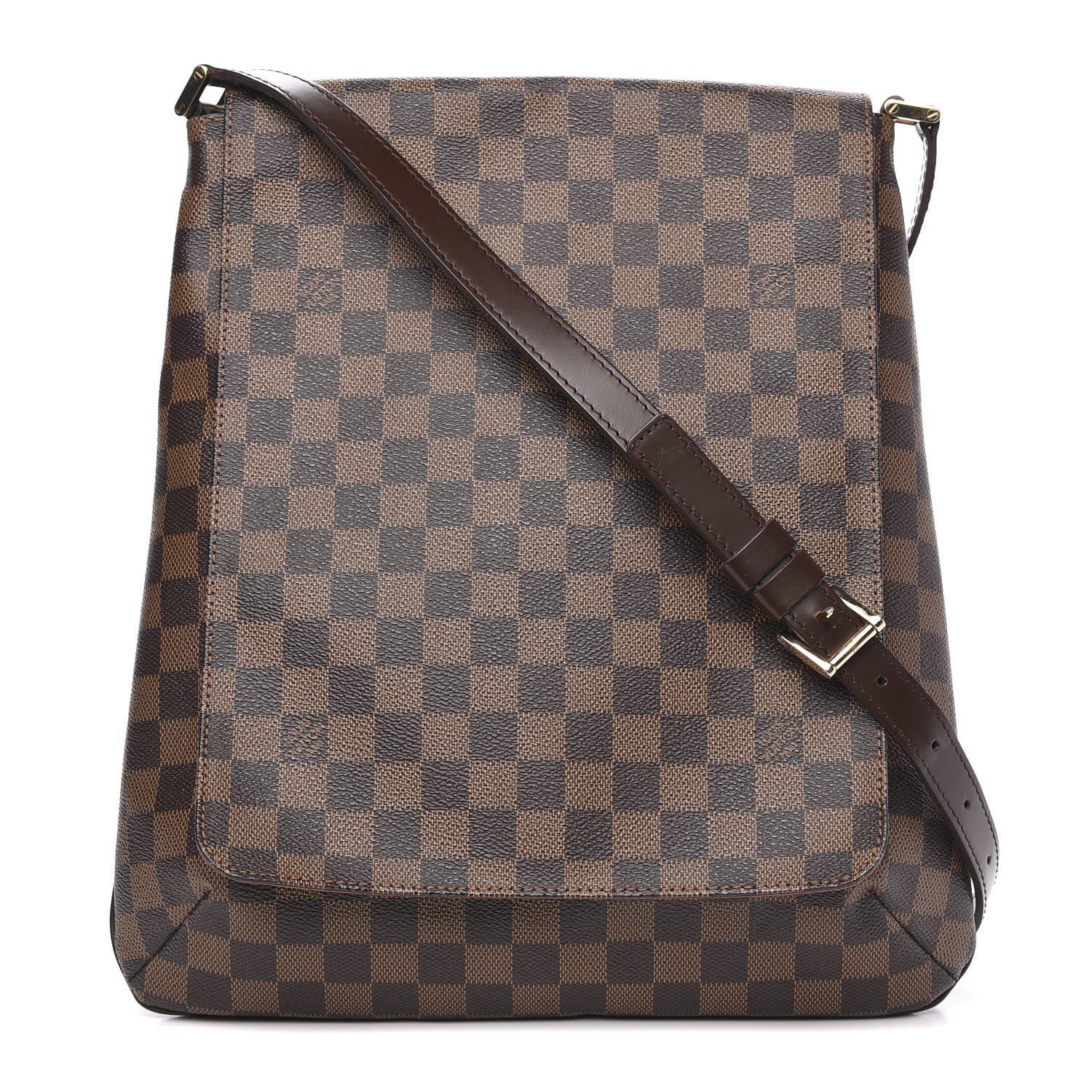 Louis Vuitton Damier Ebene Musette GM 2 of 9