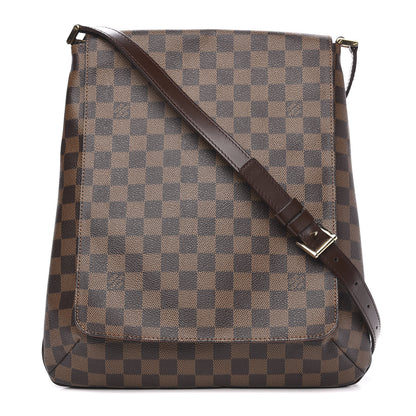 Louis Vuitton Damier Ebene Musette GM 2 of 9