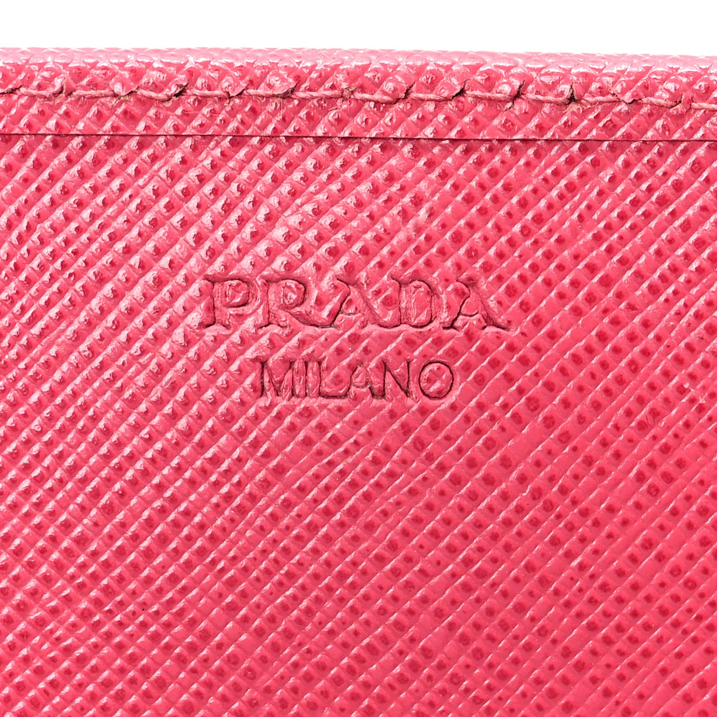 Saffiano Metal Oro Chain Wallet Peonia