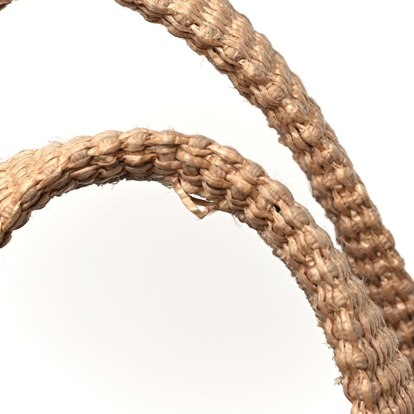 Raffia Large G Shopping Tote Natural