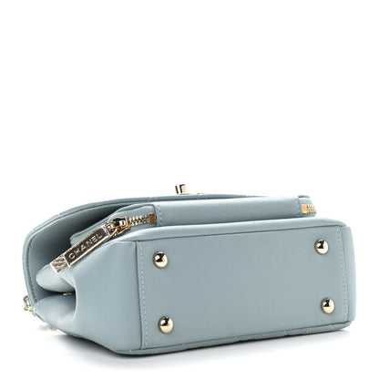 Chanel Caviar Quilted Small Business Affinity Flap Light Blue 4 of 11