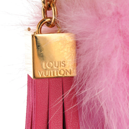 Louis Vuitton Fox Fur Foxy Bag Charm Rose 3 of 3
