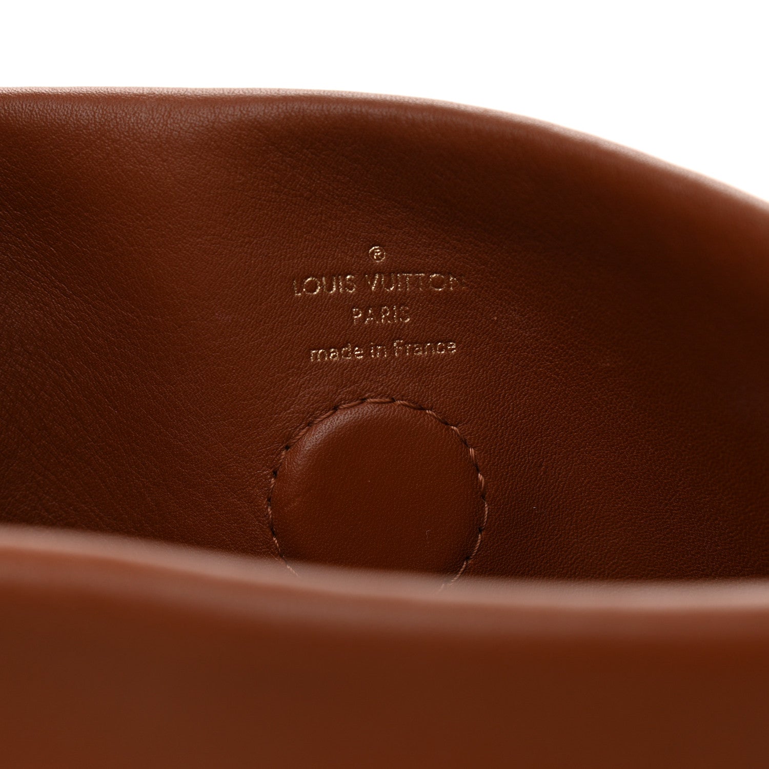 Louis Vuitton Monogram Tuileries Besace Caramel Rouge 6 of 10