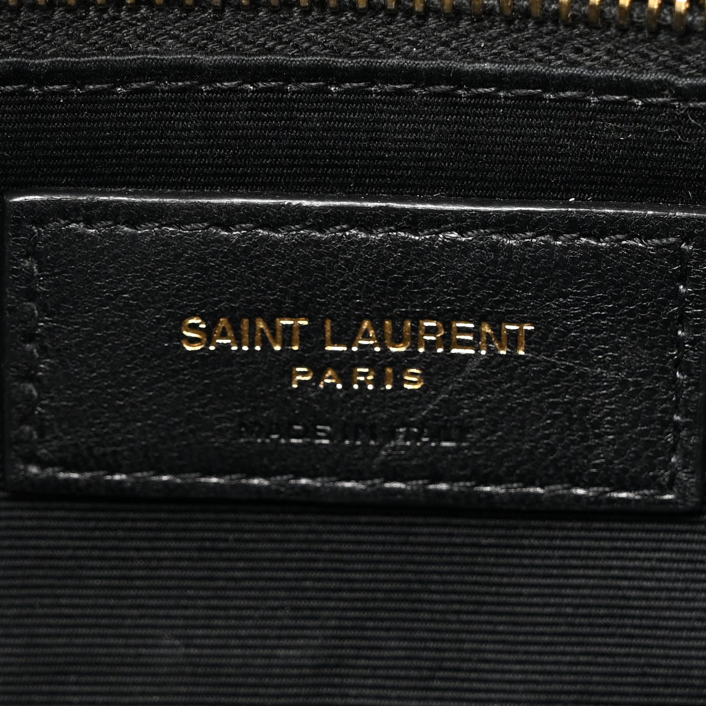 Lambskin Quilted Toy Loulou Puffer Monogram Chain Satchel Black