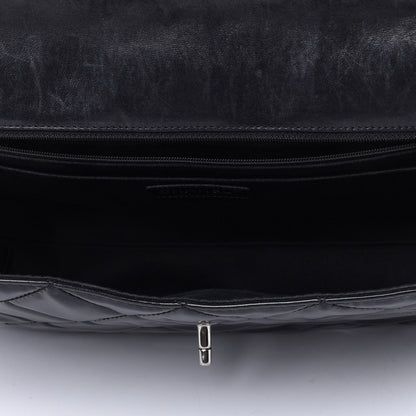 Chanel Patent Quilted Jumbo Flap Black 4 of 4