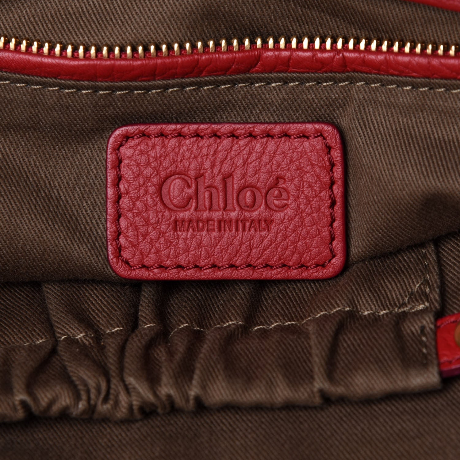 Chloe Calfskin Medium Marcie Satchel Acerola 6 of 10