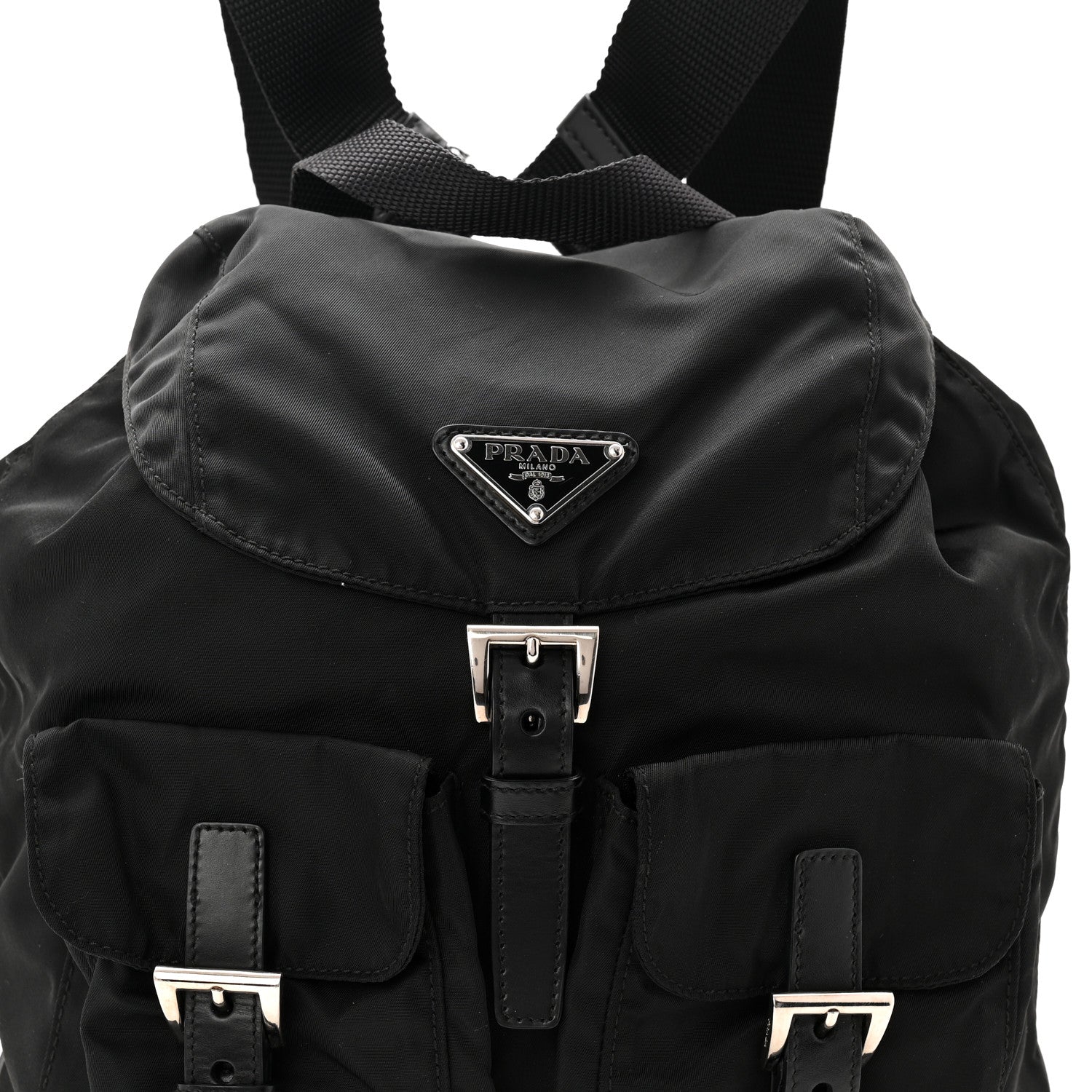 Prada Tessuto Nylon Vela Small Backpack Black 7 of 10