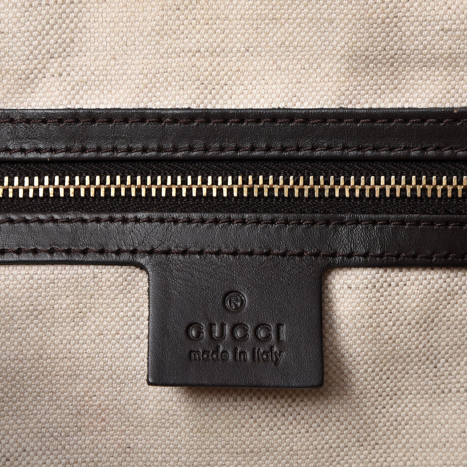 Gucci Monogram Vintage Web Medium Boston Dark Brown 6 of 12
