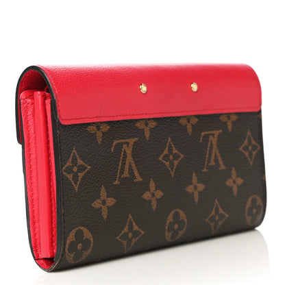 Louis Vuitton Monogram Pallas Wallet Cherry 2 of 14
