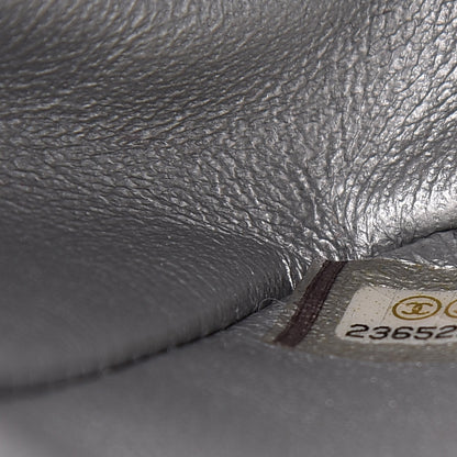 Chanel Metallic Caviar Quilted Mini Rectangular Flap Silver 7 of 13