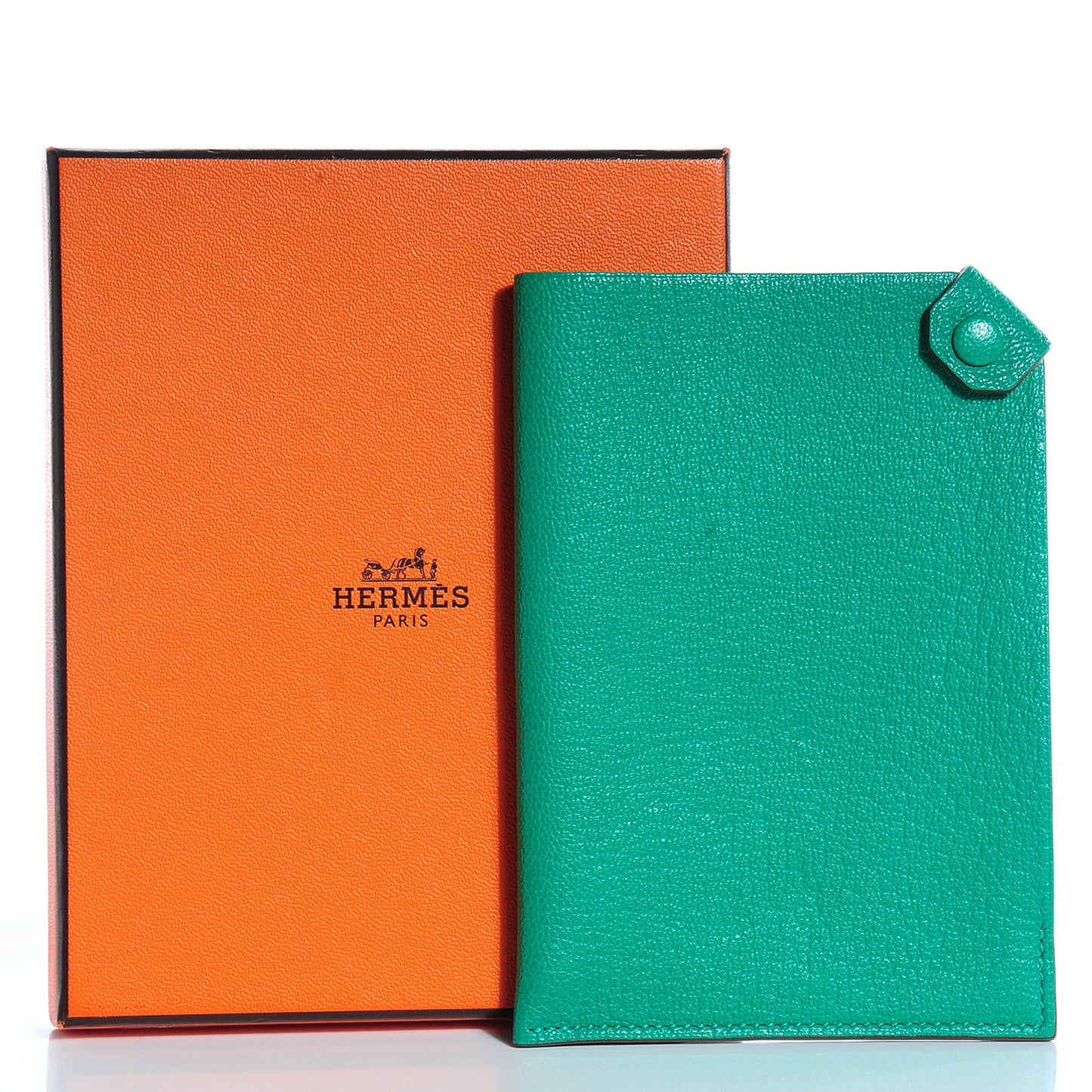 Chevre Mysore Tarmac PM Passport Holder Menthe