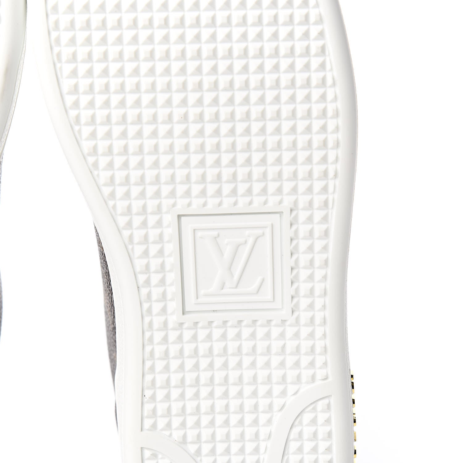 Louis Vuitton Calfskin Monogram LV Black Heart Sneakers 37 Cacao 6 of 10