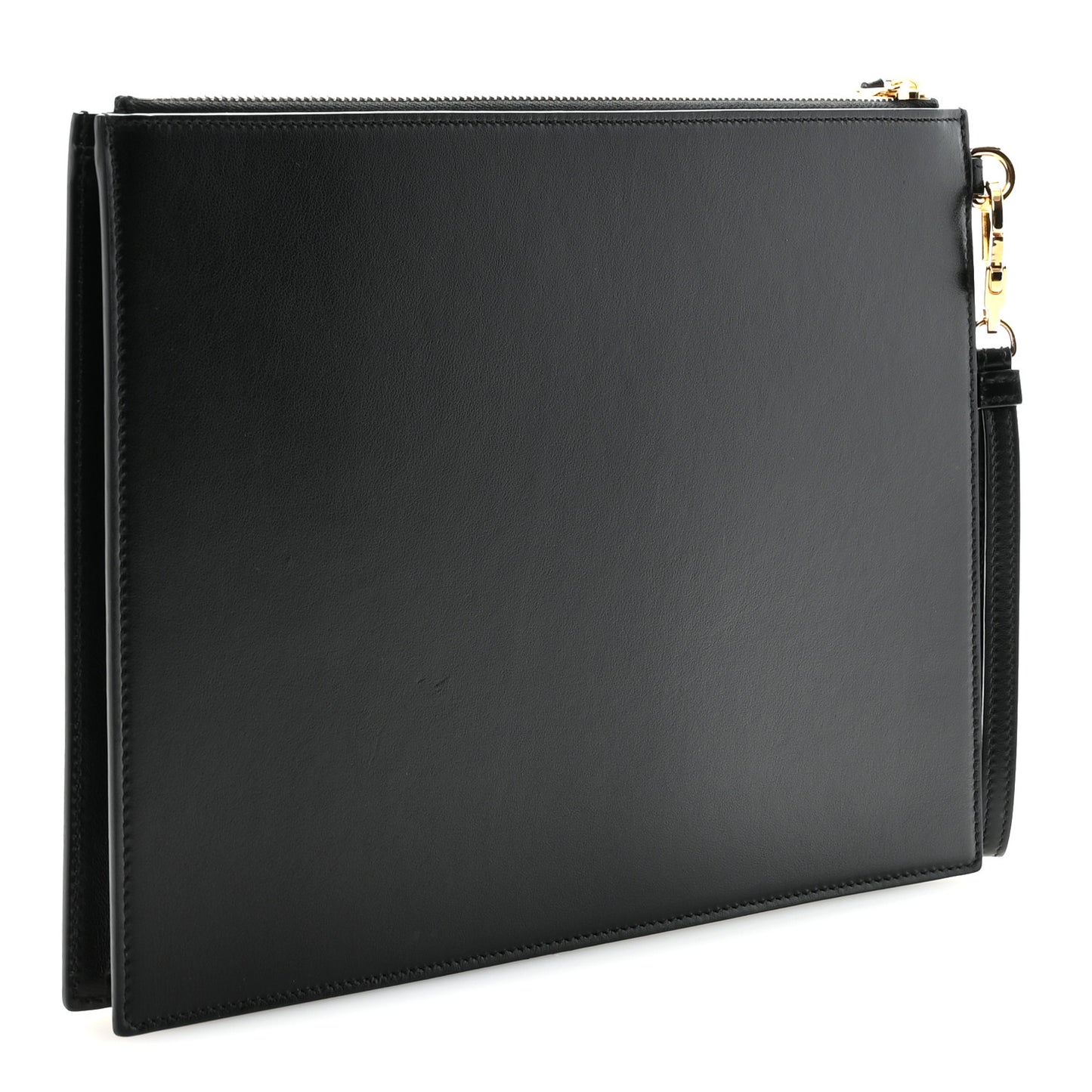 Calfskin Clutch Black