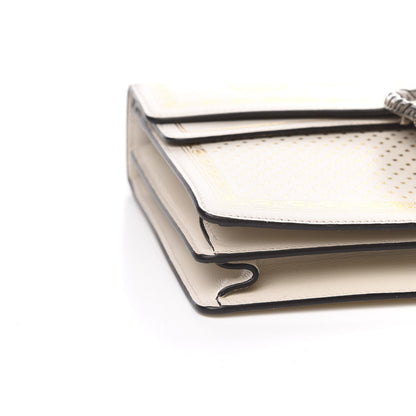 Gucci X SEGA Calfskin GUCCY Stars Medium Dionysus Shoulder Bag Mystic White Gold 8 of 10