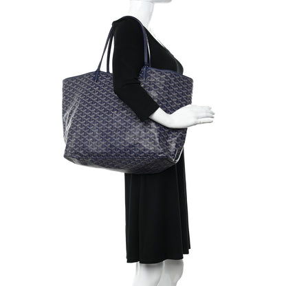 Goyard Goyardine Saint Louis GM Navy 2 of 12
