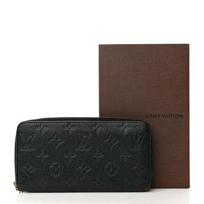 Louis Vuitton Empreinte Zippy Wallet Black 12 of 12