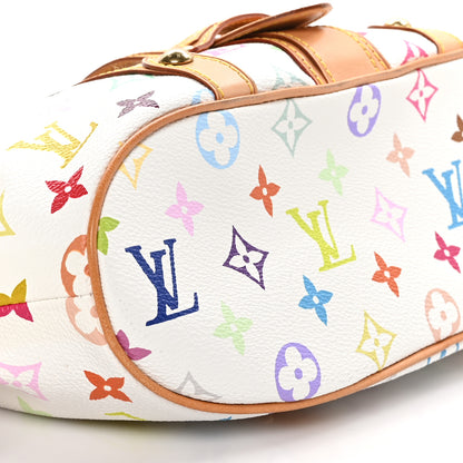 Louis Vuitton Monogram Multicolor Theda GM White 8 of 9