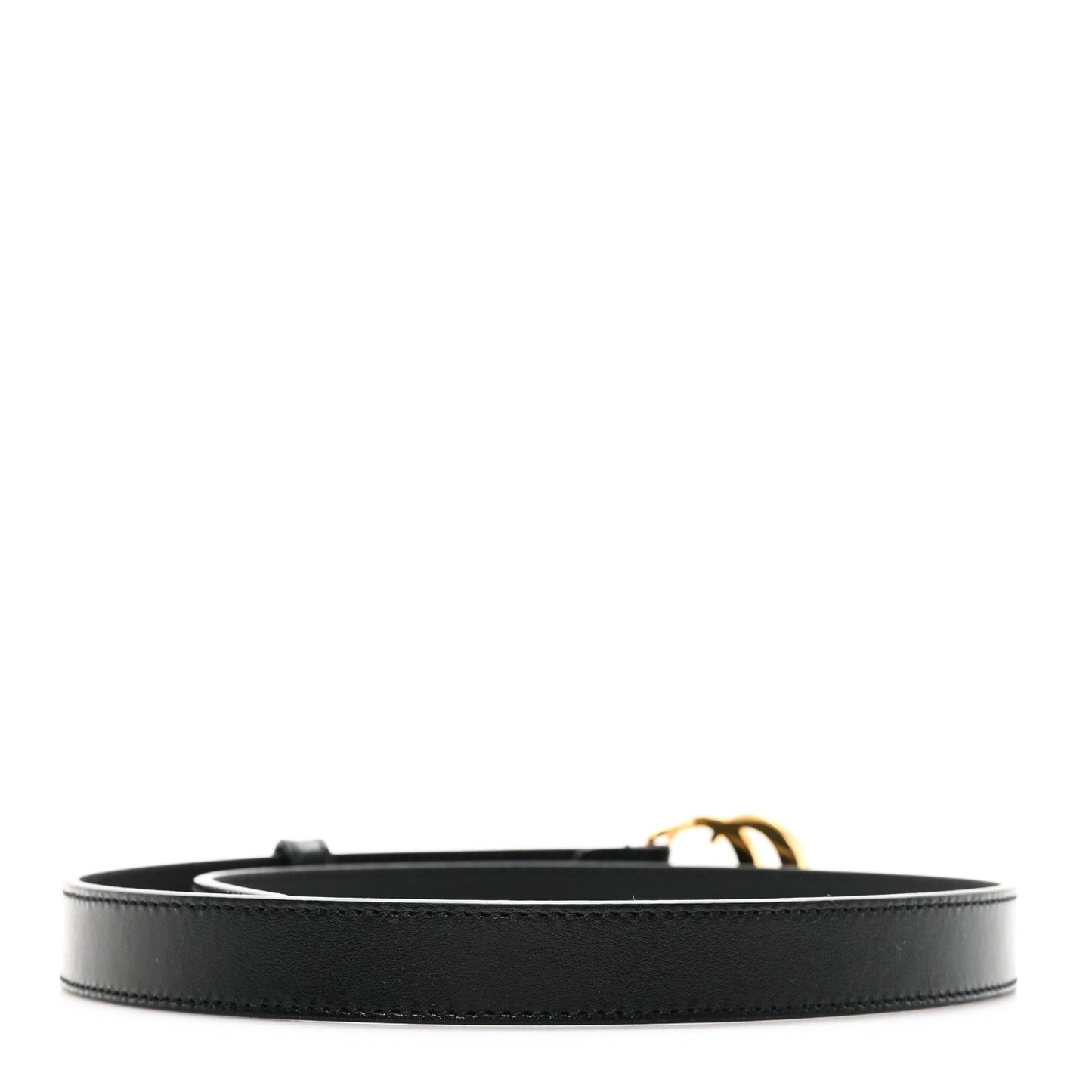 Calfskin Double G 20mm Belt 65 26 Black