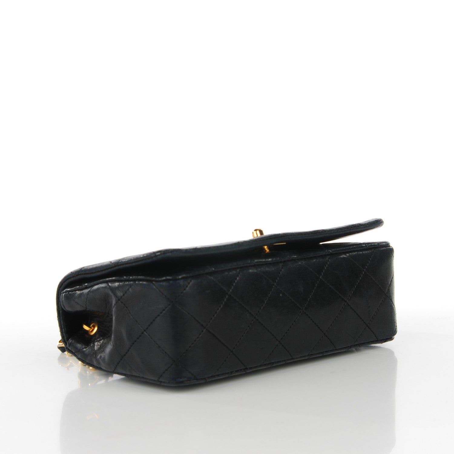 Chanel Lambskin Quilted Mini Flap Black 4 of 9