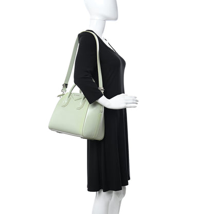 Givenchy Shiny Lord Calfskin Medium Antigona Aqua Green 2 of 11