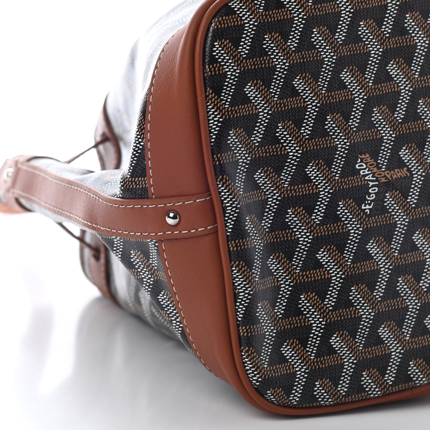 Goyardine Petit Flot Black Gold
