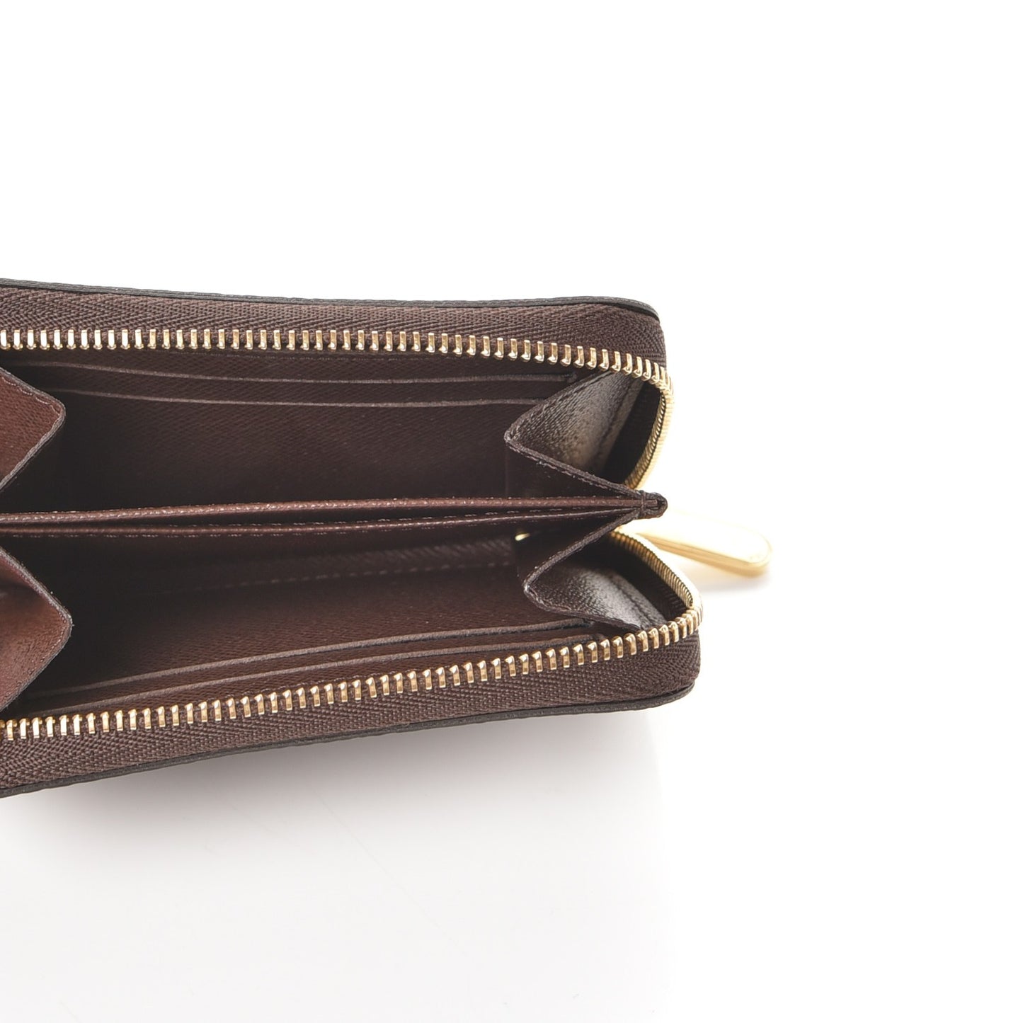 Damier Ebene Zippy Coin Purse
