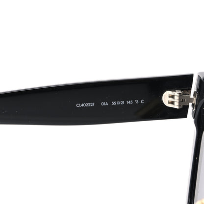 Celine Acetate Triomphe Sunglasses CL40222F Black 6 of 7