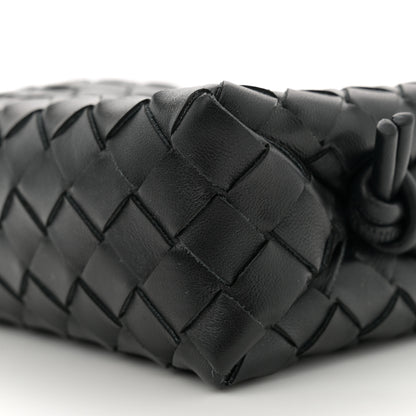 Bottega Veneta Nappa Intrecciato Mini Loop Camera Bag Black 9 of 9