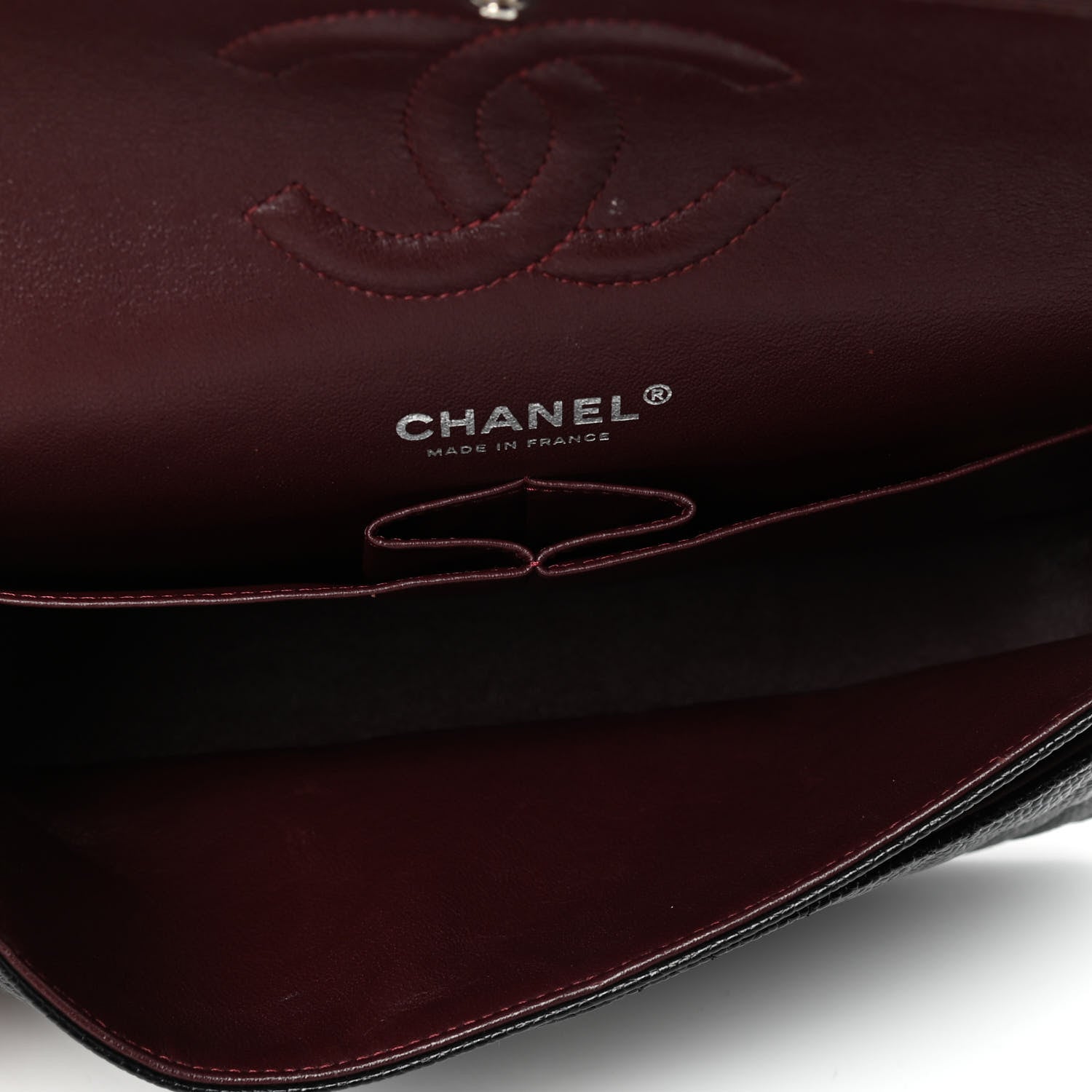 Chanel Caviar Quilted Medium Double Flap Black 4 of 4