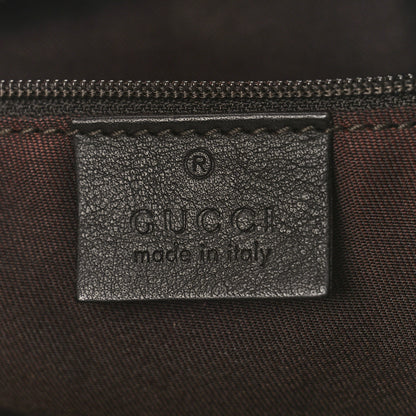 Gucci Monogram Large D Gold Hobo Dark Brown 6 of 8