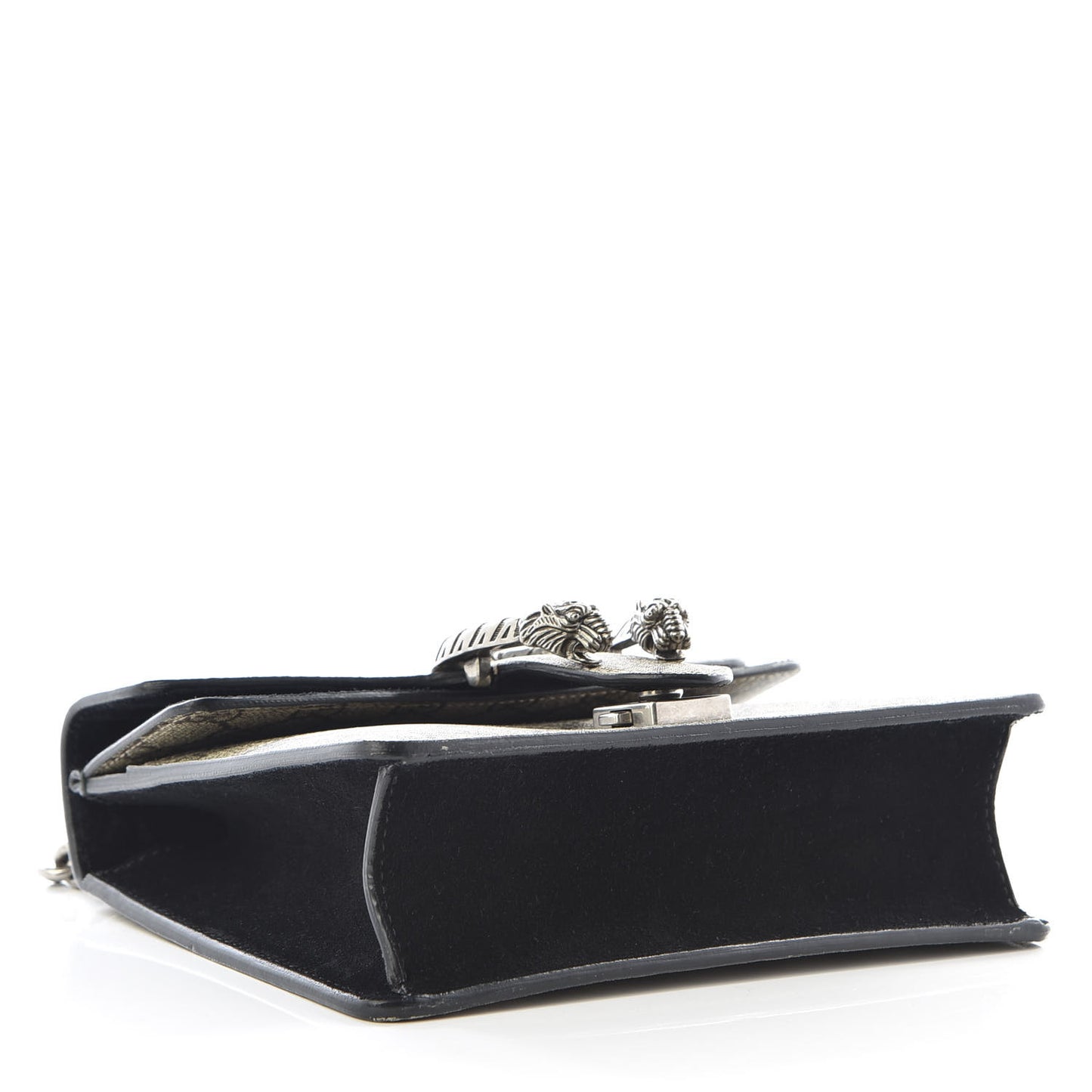 GG Supreme Monogram Mini Dionysus Shoulder Bag Black
