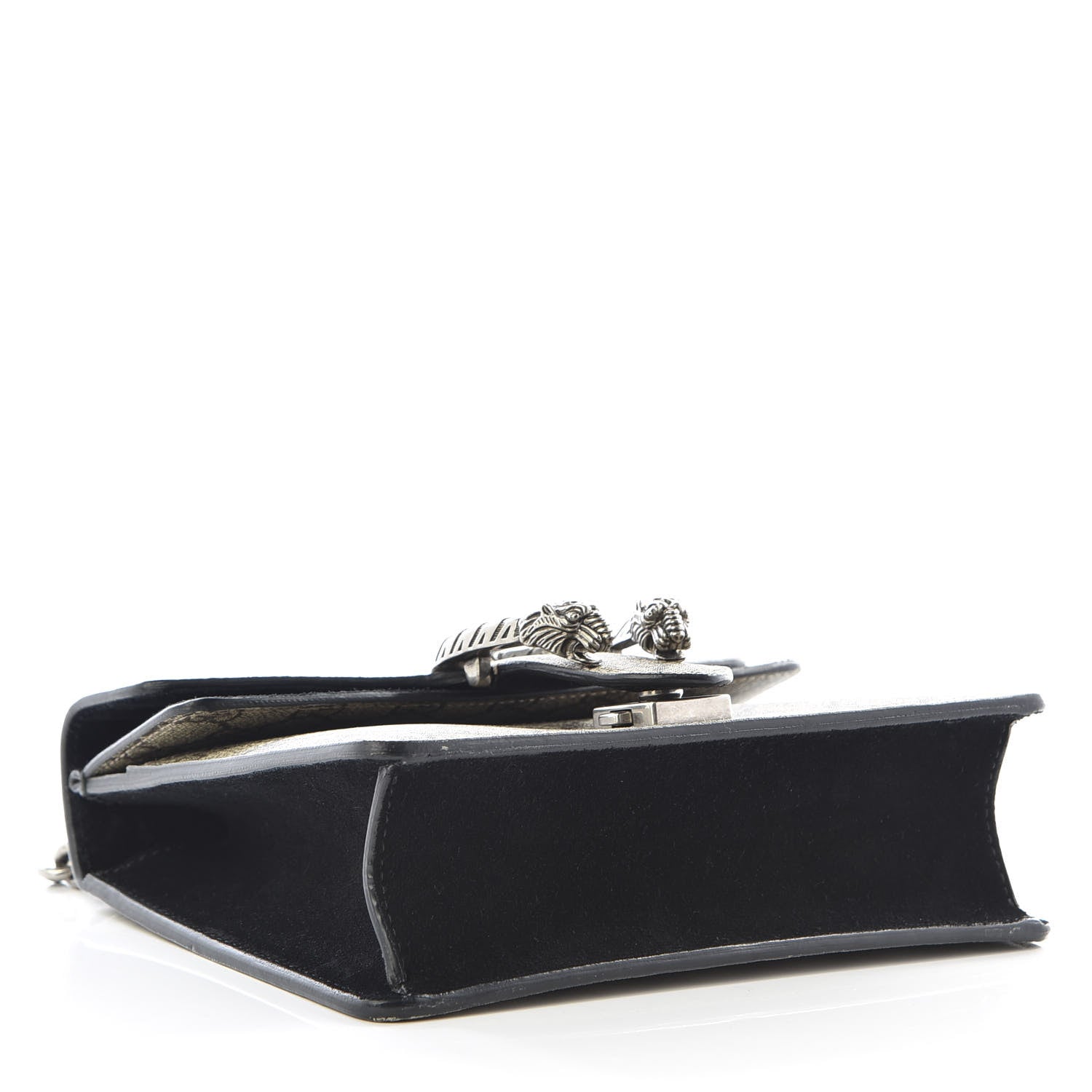 Gucci GG Supreme Monogram Mini Dionysus Shoulder Bag Black 3 of 9