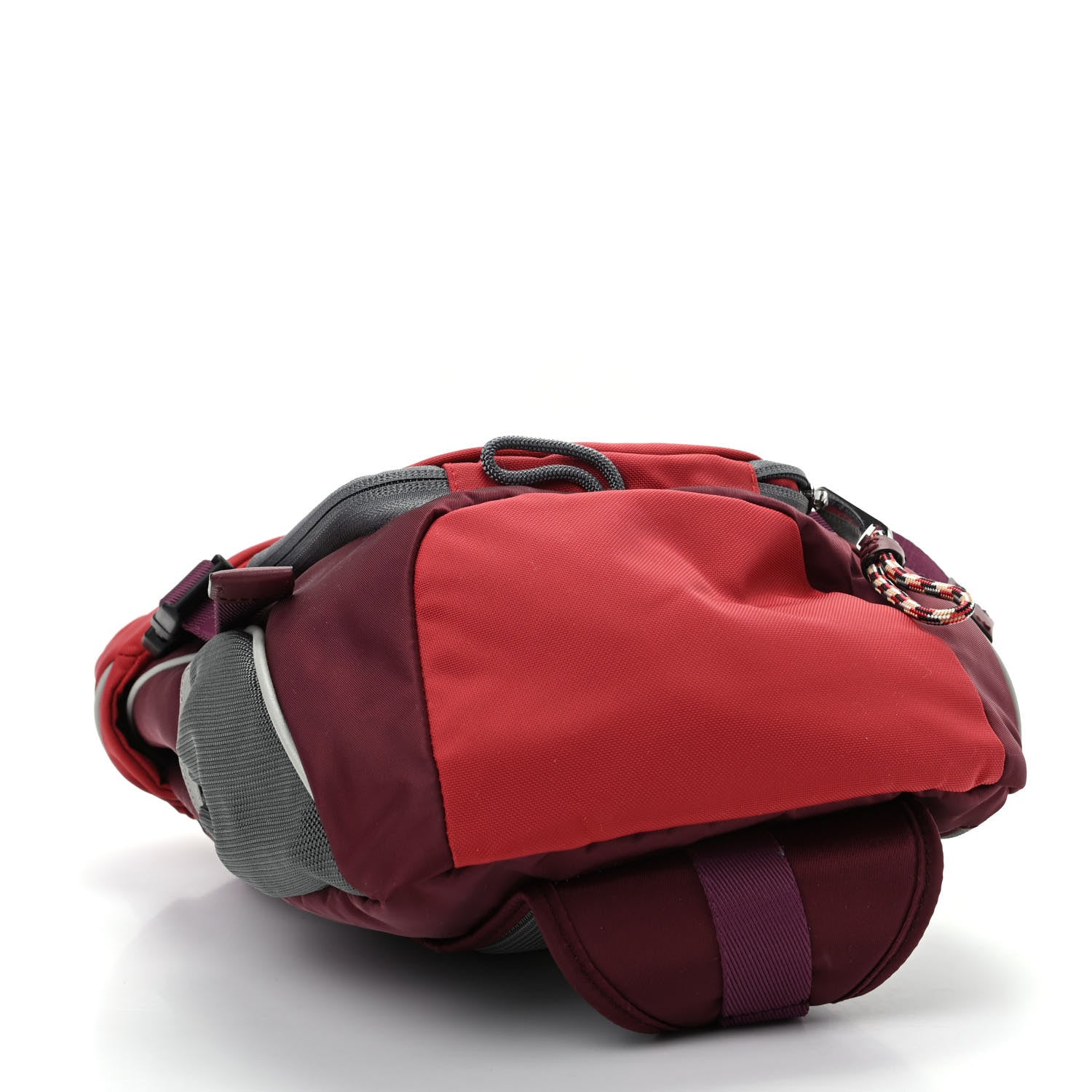 Burberry Nylon Leo Sling Bag Bright Red 4 of 10